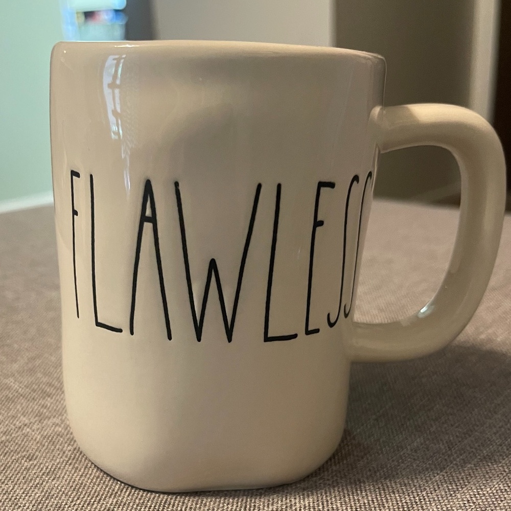 Rae Dunn "Flawless" mug